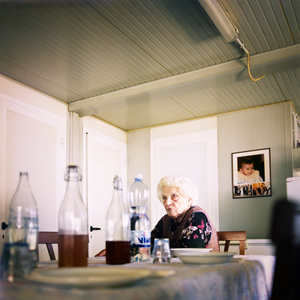 Giove di Valtopina, Umbria.  Portrait of Mrs Menichelli.