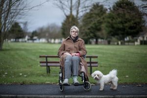 8 months after the stroke