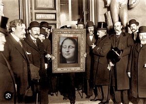 Photograph of The Mona Lisa