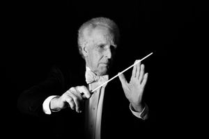 Conductor Benjamin Zander Portrait Session