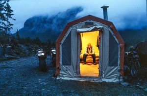 Self-portrait, Prince of Wales Island, Alaska, 1993