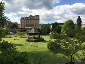 Parade Gardens in Bath, UK