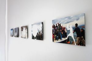 Drifting…, photo installation (detail)