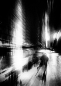 Abstract street photography - rain