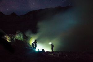 Sulfur mine
