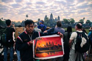 Hunting sunrise in Angkor Wat 2014