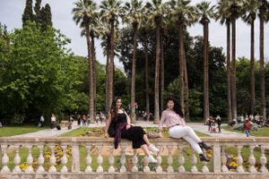 Syntagma, Athens, Greece; april 2017