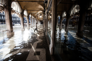 Venice, San Marco Square, November 1, 2012.