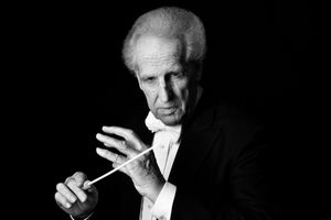 Conductor Benjamin Zander Portrait Session