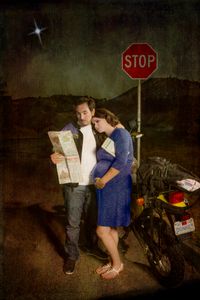 Mary and Joseph Travel to Bethelem