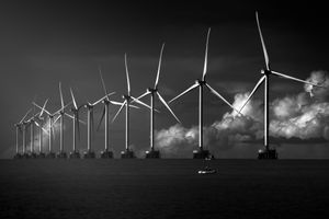Wind power on the sea