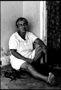 "In the midday - woman with self-driven cigar" - Nueva Esparta / Venezuela