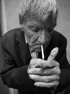 Tony Lights Up  2
