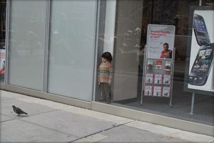 Boy and Pigeon