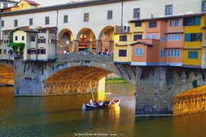 La luce è l'oro di Firenze.