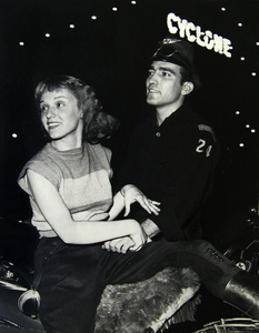MOTORCYCLISTS AT THE CYCLONE