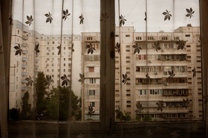 Public housing near Oybek.