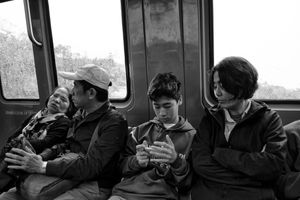 Getty Tram Family