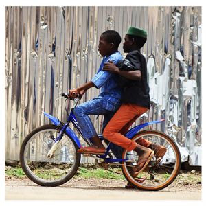 Bike seat sharing!