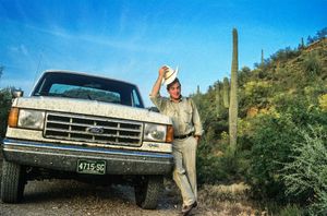 Self-portrait, Black Canyon City, Arizona, 1994