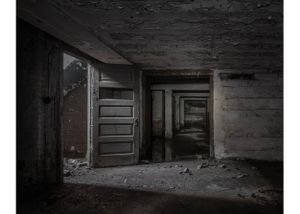 Shelter Entrance and Interior