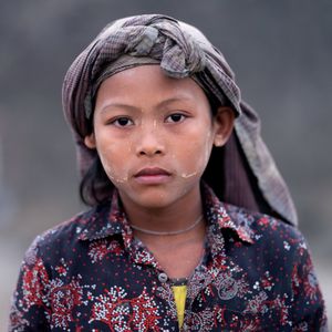 Young Brick Factory Worker