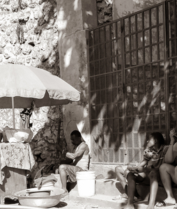 Sitting in the Shade