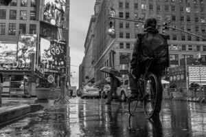 Bike Messenger, NYC