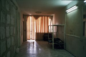 Resting room of taxi drivers