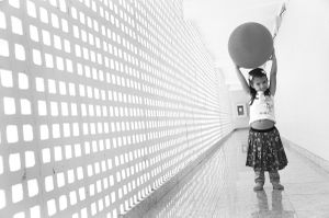 At the corridor