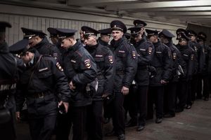 Soldiers in Moscow
