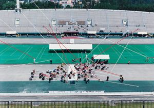 Wheel chair marathon