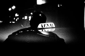night pulse / street reflect, 35mm film, London