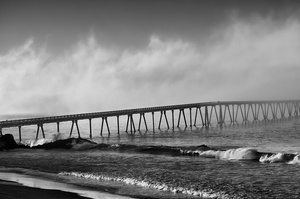 Bridge In Fog