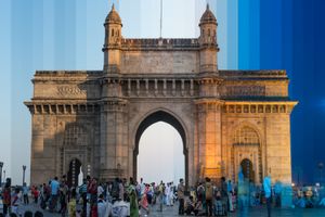 Time Slice" Gateway to India, Mumbai, India