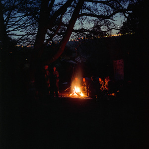 ‘A bonfire to celebrate Beltane, a Gaelic May Day festival.’ from the series To Make the Wasteland Grow