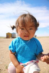 Near Orkhon waterfall. Mongolia. 2017.