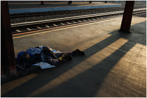 Street Photography - Sleeping Series 05 (Indonesia)