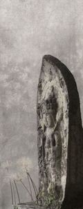Stone Buddha Statue (Eleven-Faces Kannon)