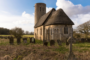 St. Margaret's, Hales, one of the churches most closely resembling its original Norman form in England