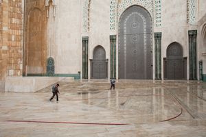 Atrium, Hassan II Mosque