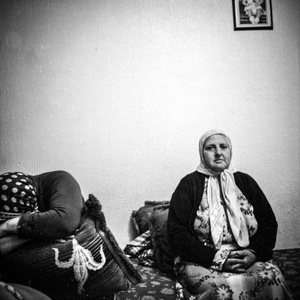 Two aunts of Soukaina at home