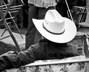 Man in White Hat