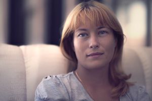 Portrait in pastel colors