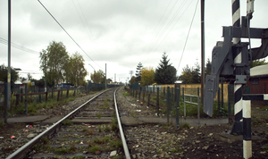 and the train line