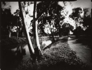 large format pinhole exposure