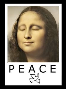 Peace Mona Lisa
Pax Mona Lisa
AI Mona Lisa 
The Peace Mona Lisa
The new Mona Lisa