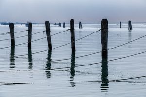 Isle of Pellestrina, Venetian lagoon, February 20, 2022