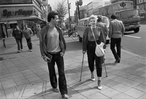 Girl on Crutches
