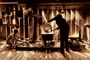 The kitchen